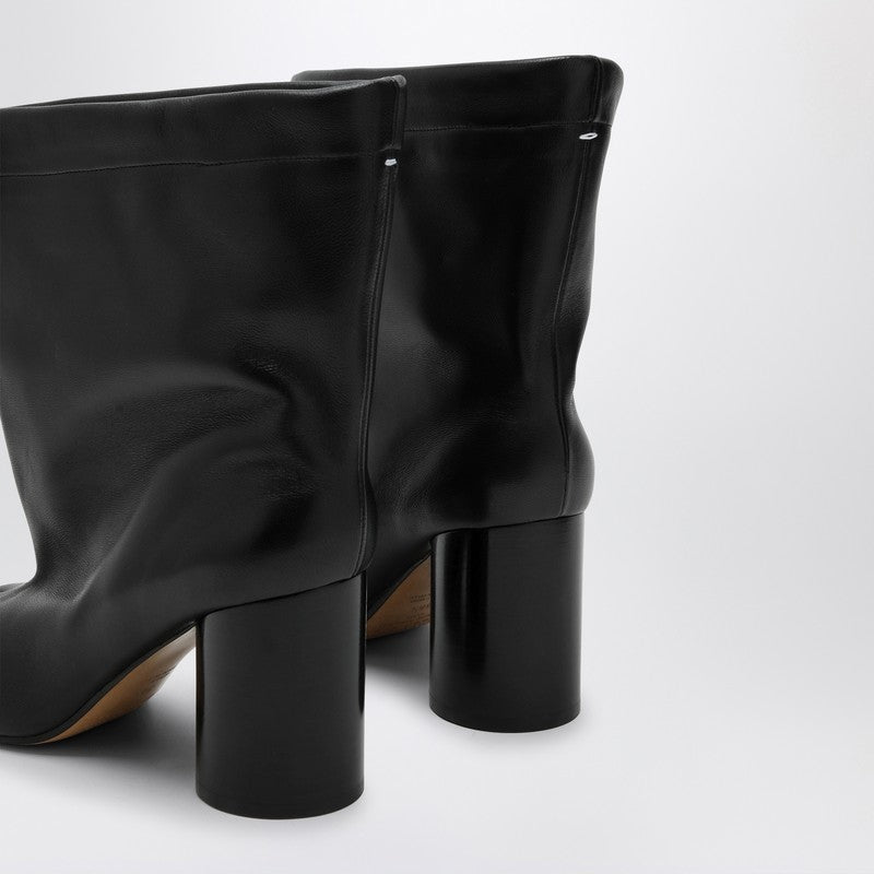 Maison Margiela Black Tabi boot with drawstring S58WU0416P7122P_MARGI-T8013