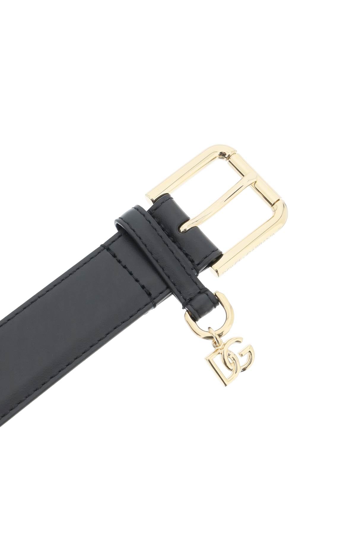 Dolce & Gabbana belt with charm logo BE1635AW57680999