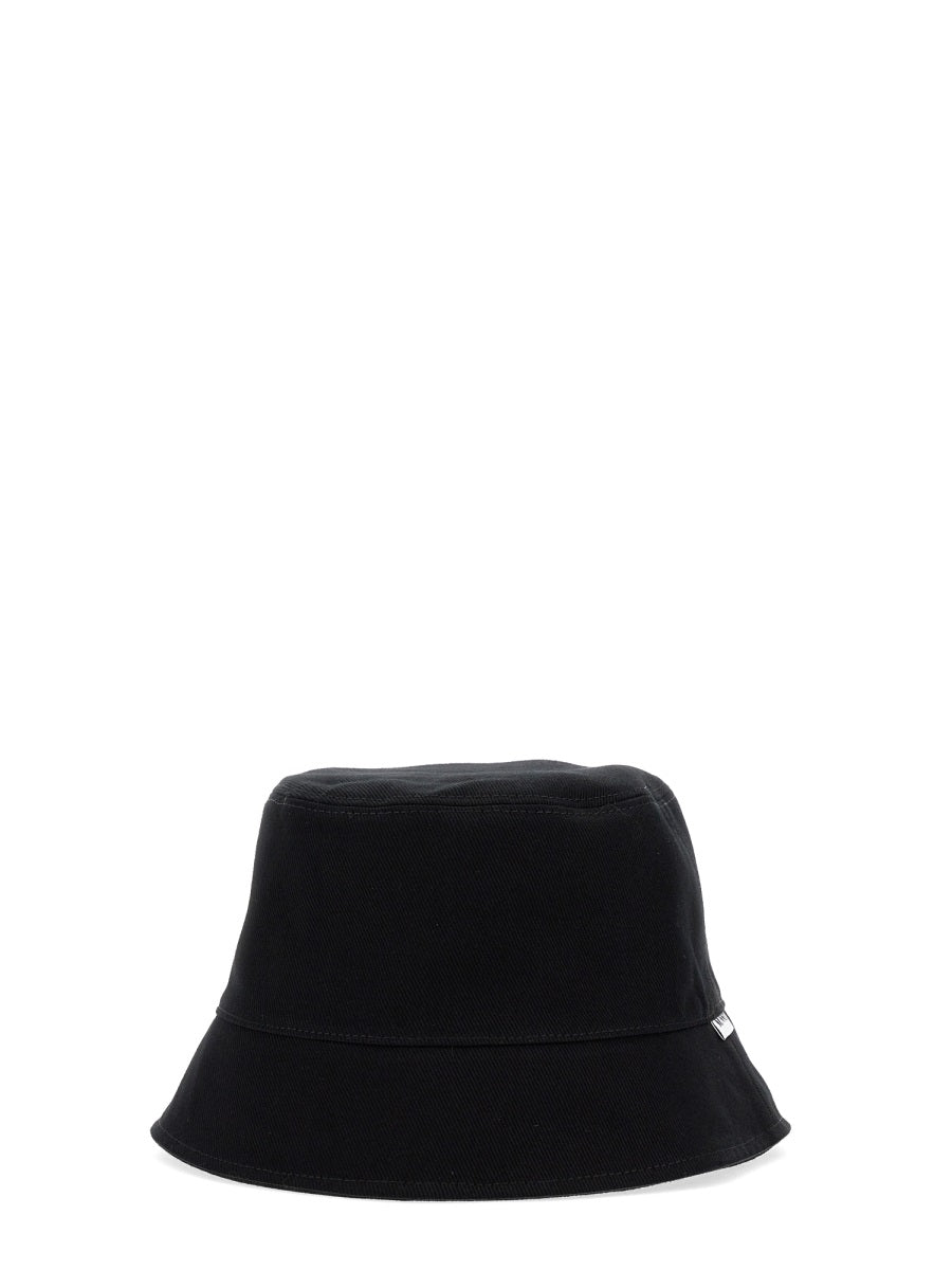 SUNNEI REVERSIBLE BUCKET HAT MACCXSAC007WVN006BLKS