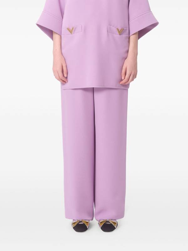 Valentino Garavani Valentino Trousers Lilac BRB6861MMR3H