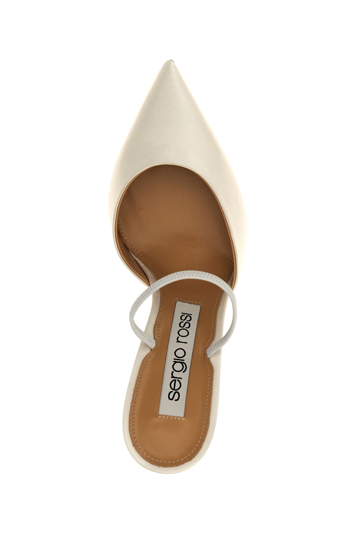 sergio rossi 'GODIVA BRIDAL' SLINGBACK A89540MTEZ02B009000