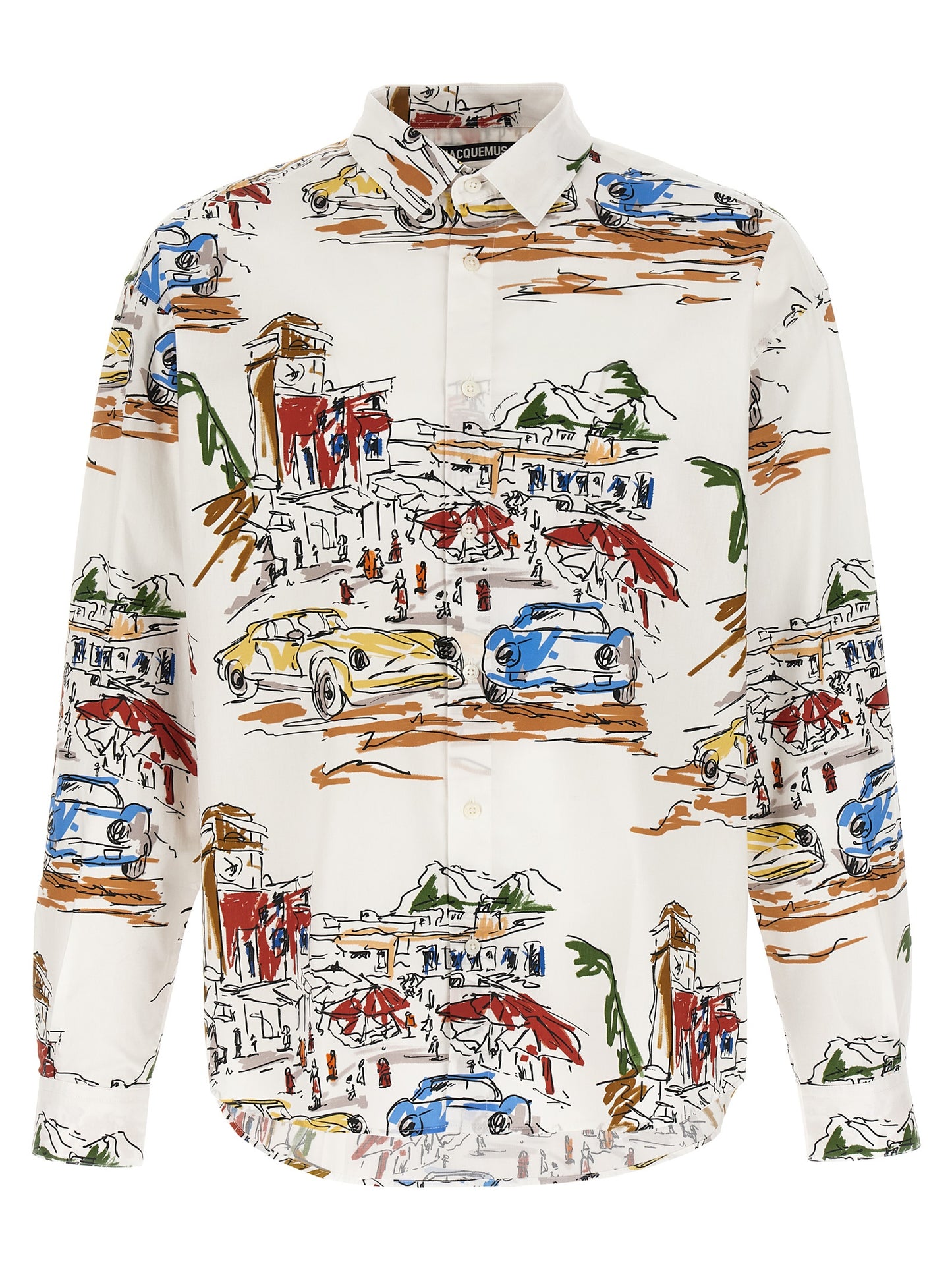 JACQUEMUS 'LA CHEMISE SIMON' SHIRT 24H246SH0011677PRINTCAPRICARSWHITE