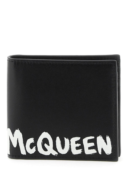 Alexander McQUEEN MCQUEEN GRAFFITI WALLET 6021371AAMJ1070