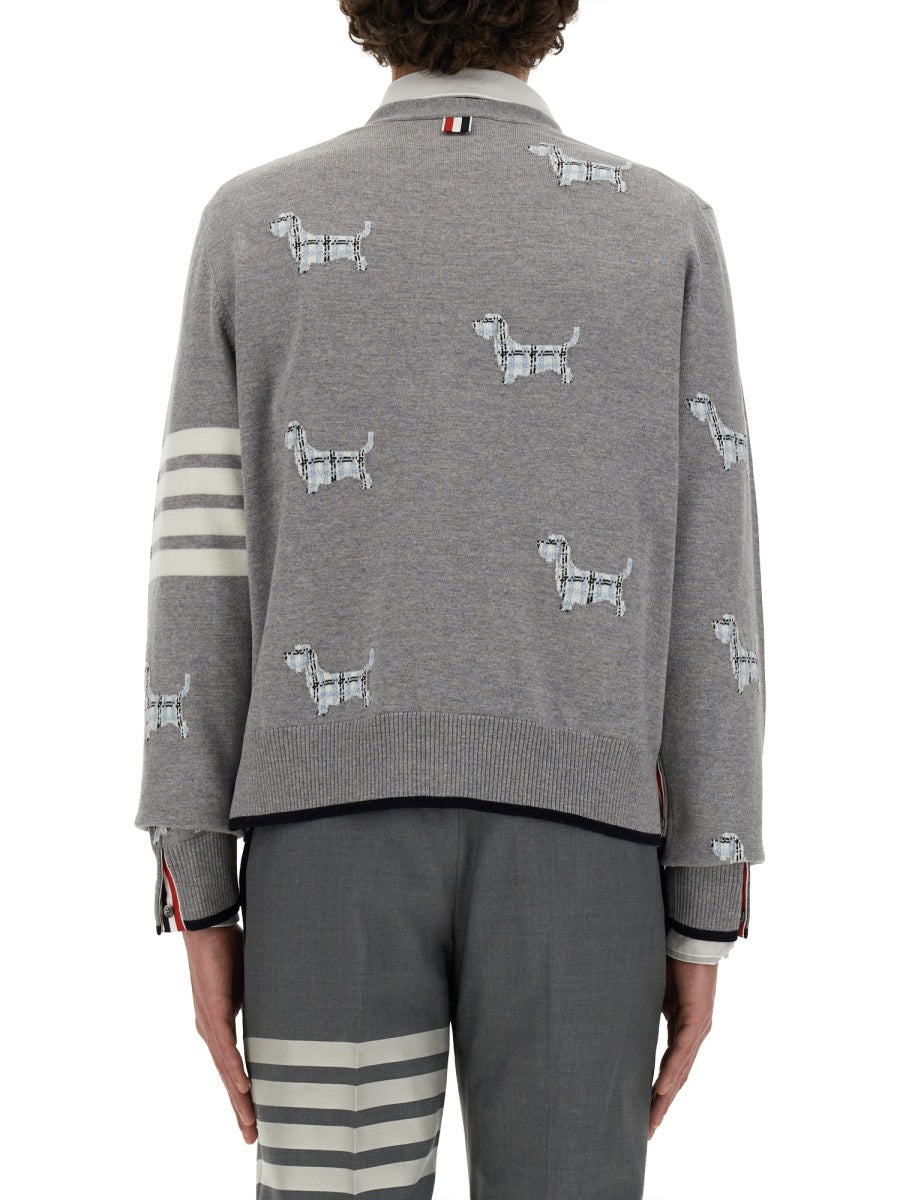 Thom Browne WOOL CARDIGAN MKC511AY1002055