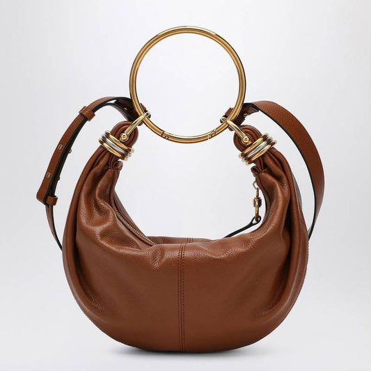 Chloé Small Bracelet Hobo bag clay brown CHC24AS611N72P_CHLOE-26M