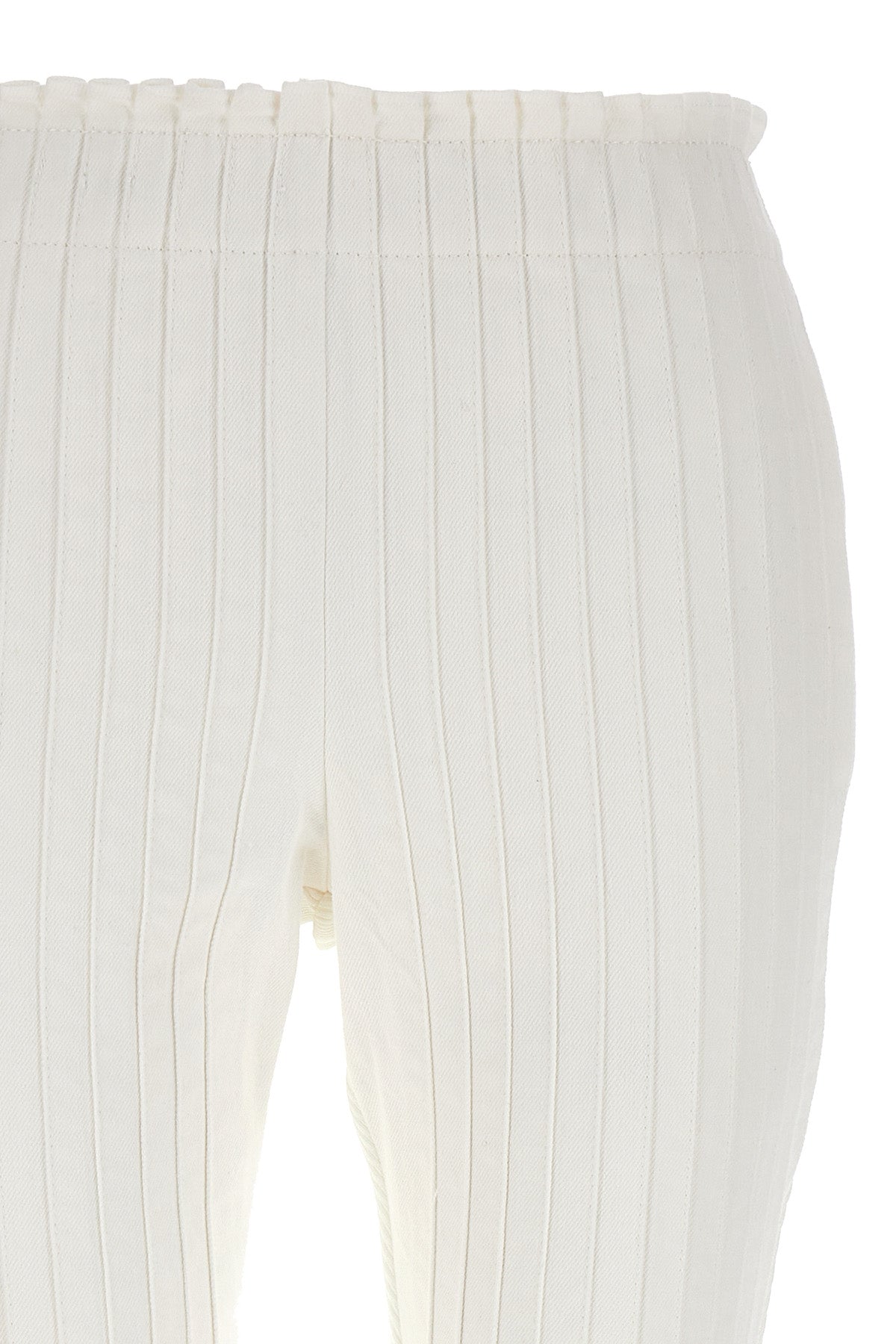 sacai RIBBED PLEATED PANTS 2306708151