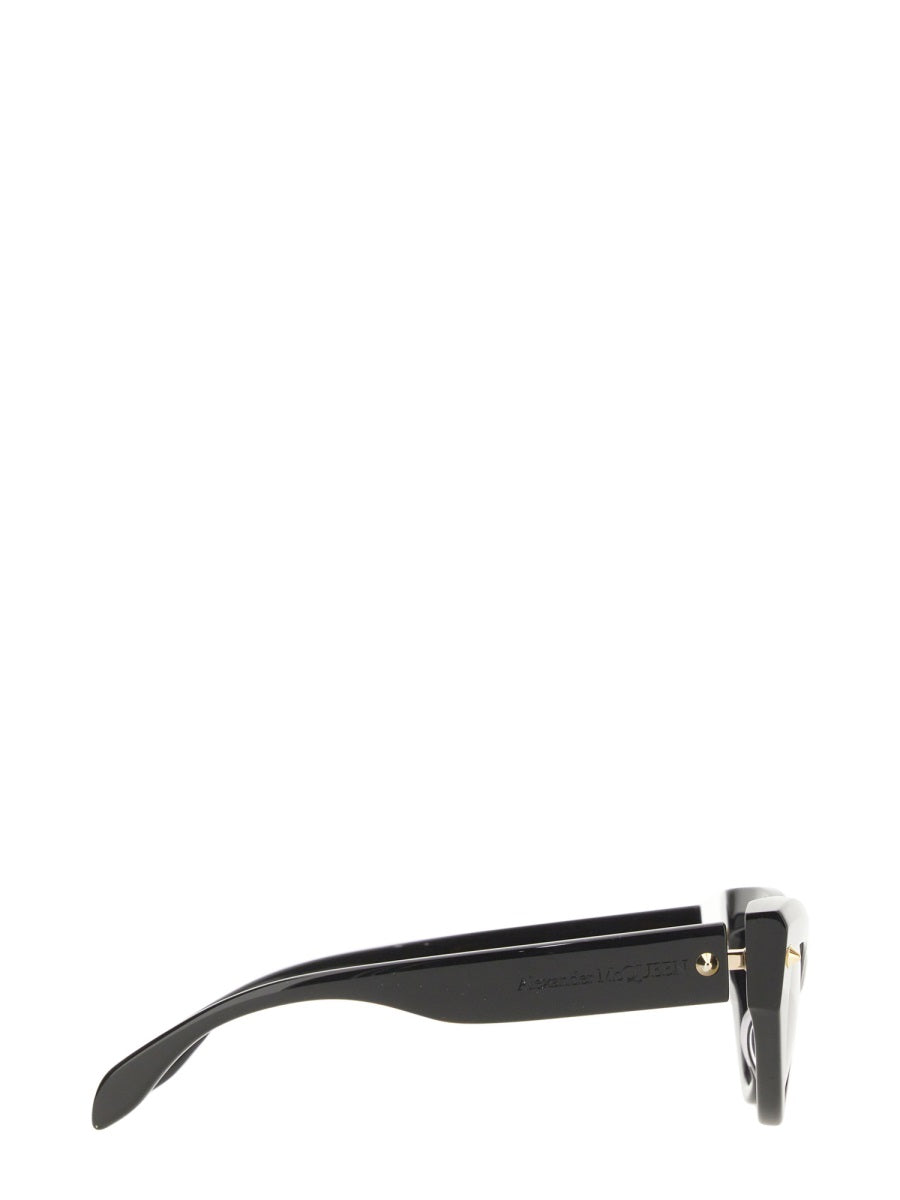 Alexander McQUEEN CAT-EYE SUNGLASSES SPIKE STUDS 736854J07491053