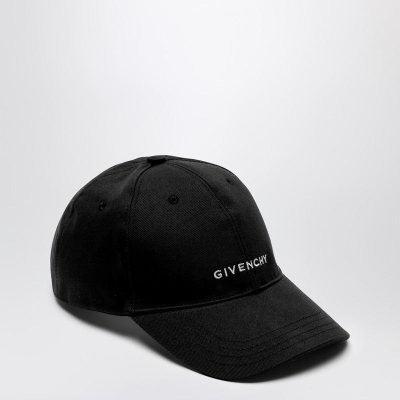 GIVENCHY Black logo-embroidery baseball cap BPZ022P0C4P_GIV-001