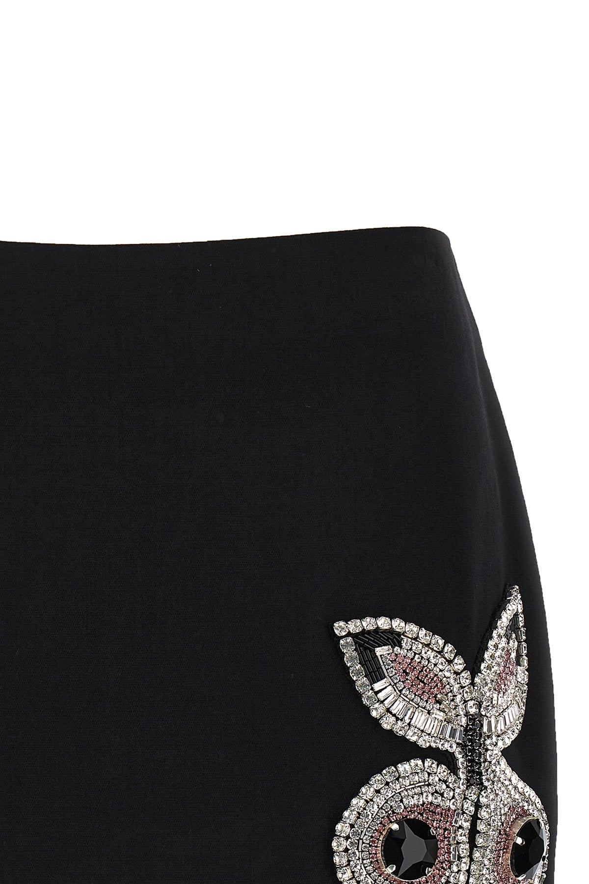 AREA GONNA 'EMBROIDERED BUTTERFLY MINI' 2303S05171BLACK