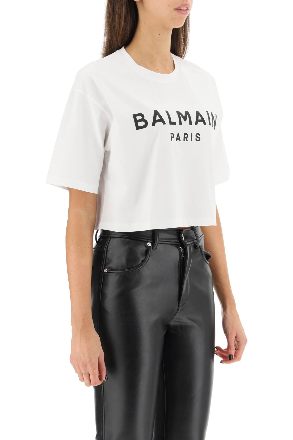 Balmain T-shirt white BF1EE020BB02GAB