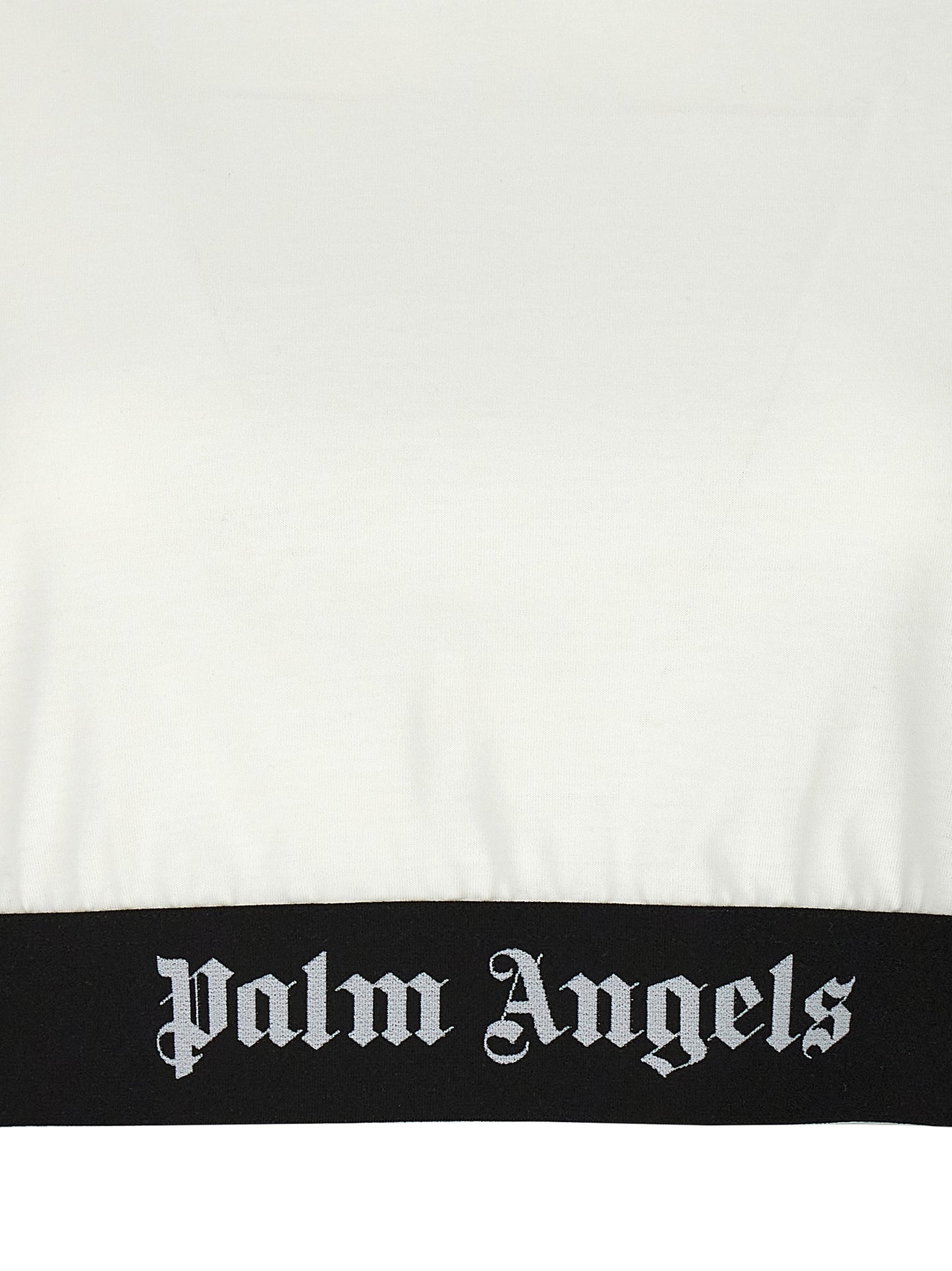 Palm Angels 'LOGO TAPE CROP' T-SHIRT PWAA051S24JER00103100310