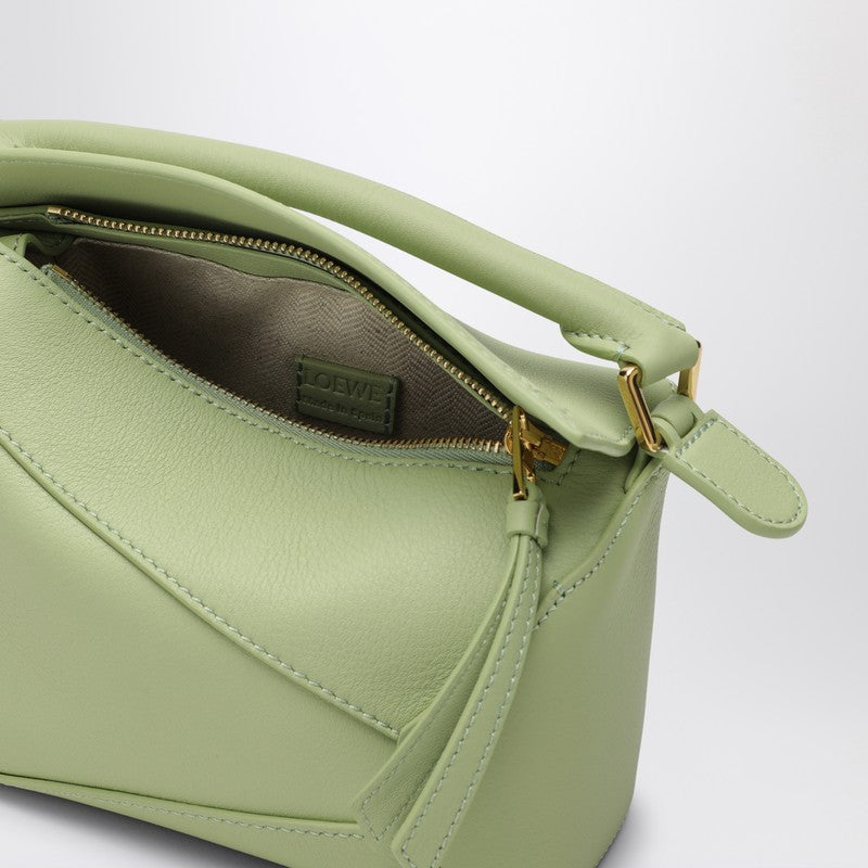 LOEWE Puzzle mini light green bag A510P88X26LEP_LOEW-3916