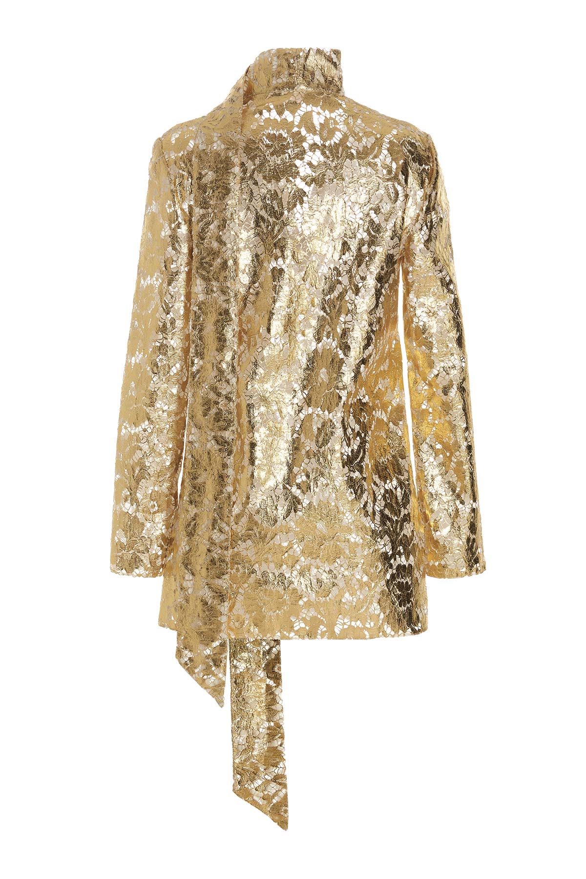 Valentino Garavani TOP GOLD HEAVY LACE 2B3AE7Z27M2G70