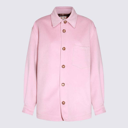 Marni Coats Pink JKMA0226SUUTWA2200C29