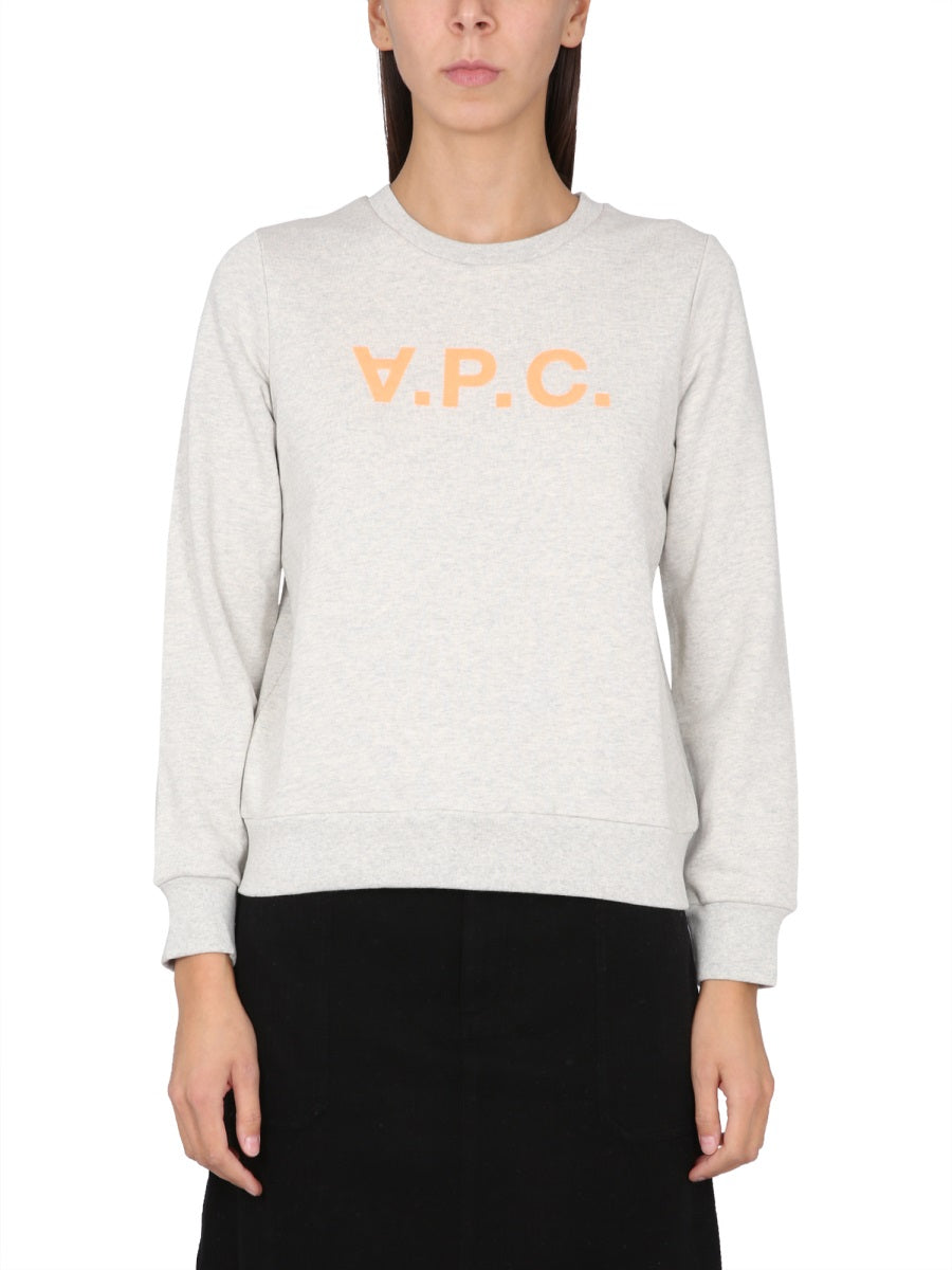 A.P.C. SWEATSHIRT WITH LOGO COFAXF27804TAV