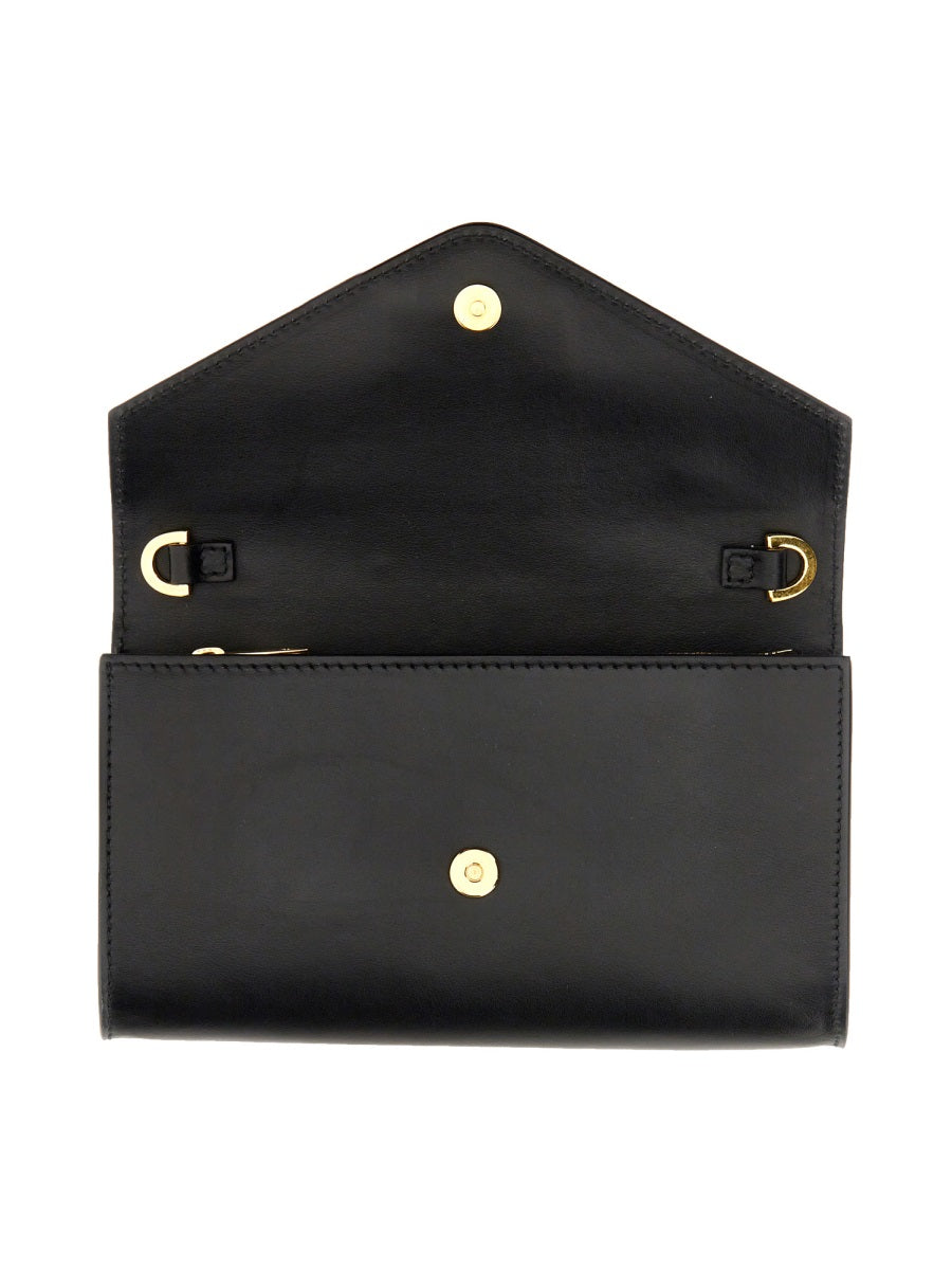 N°21 WALLET WITH CHAIN AND LOGO 23EBP0953VT01N001