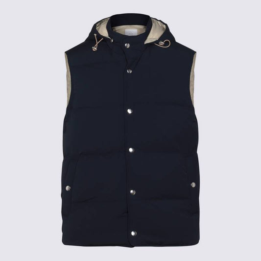 eleventy Vest Blue J75GILH04GBT270078200