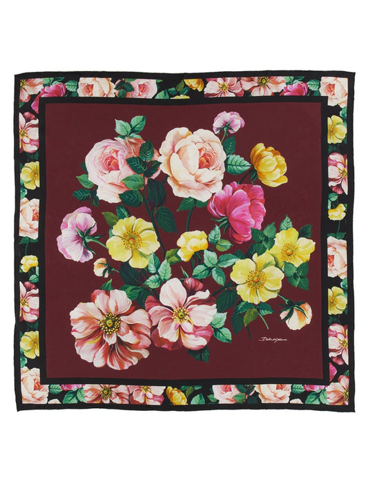 Dolce & Gabbana SILK SCARF FN090RGDB7HHR4YG