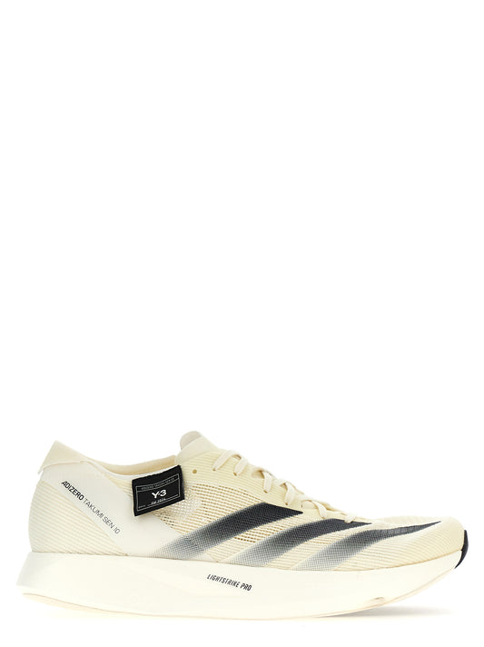 Y-3 'TAKUMI SEN 10 M' SNEAKERS IF1972OWHITECBLACK