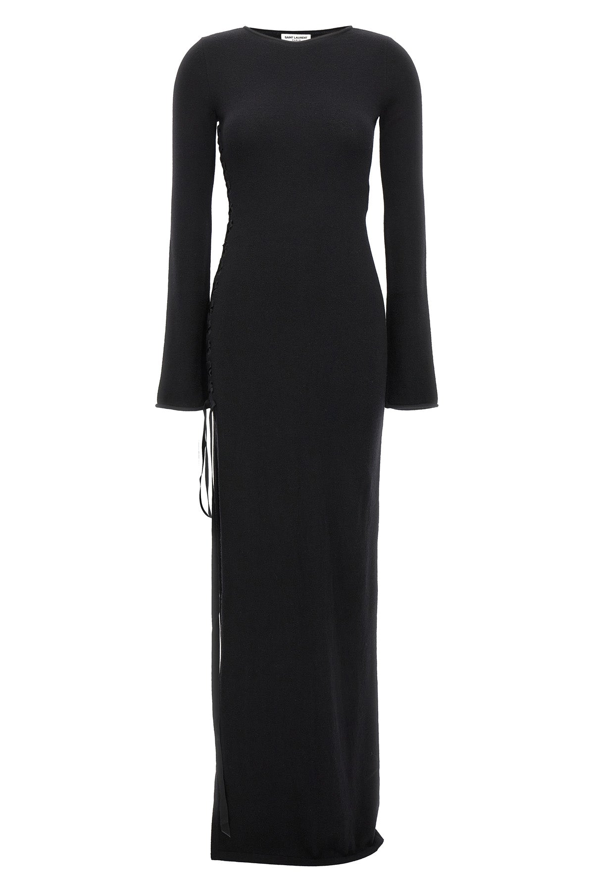 Saint Laurent LONG WOOL DRESS 756838Y76FL1000