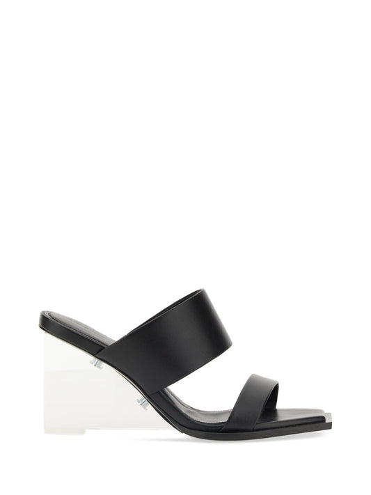 Alexander McQUEEN LEATHER SANDAL 746243WIDQ01000