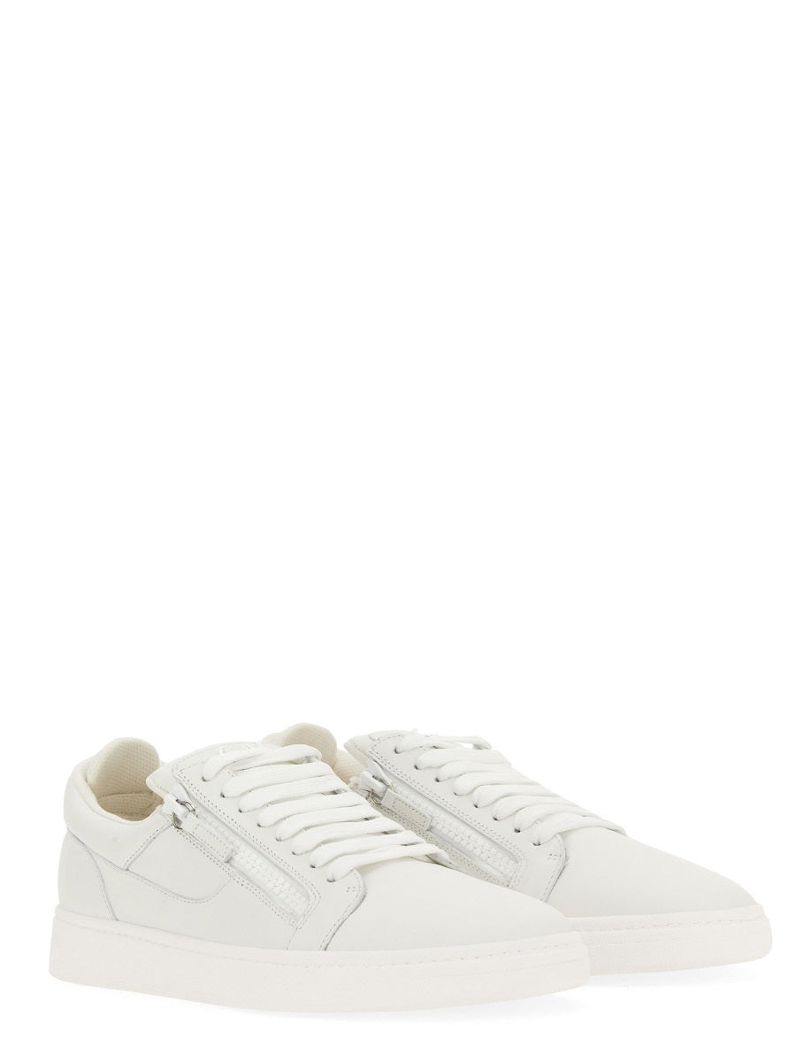 GIUSEPPE ZANOTTI LEATHER SNEAKER RM30034014