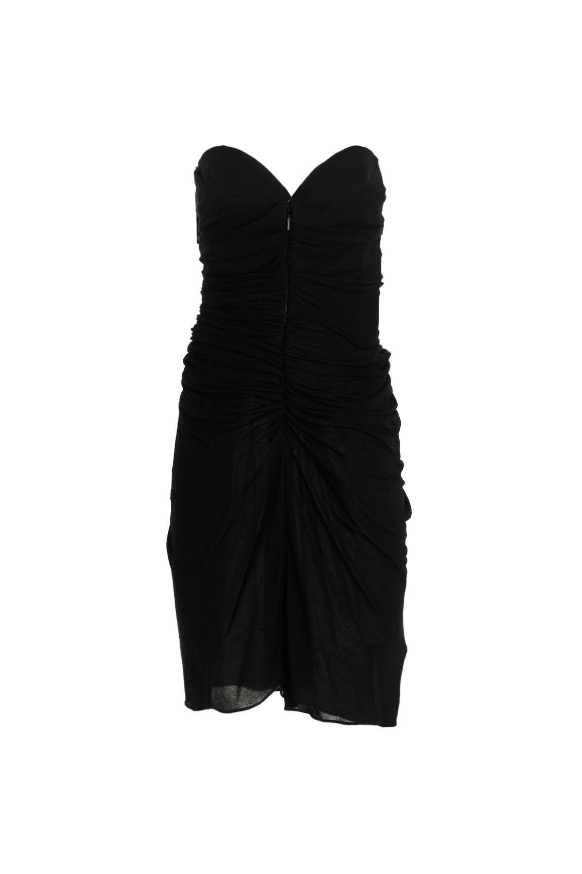 Saint Laurent DRAPED CUT OUT DRESS 708358Y5F631000