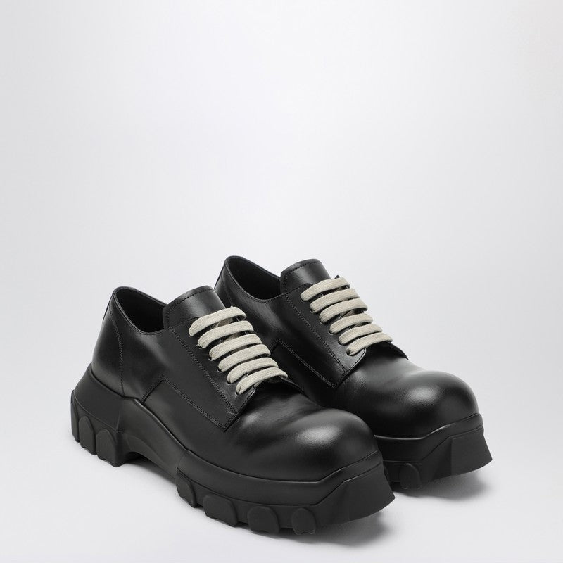 Rick Owens Lace Up Bozo Tractor black RU02D6884LRIP_RICKO-99