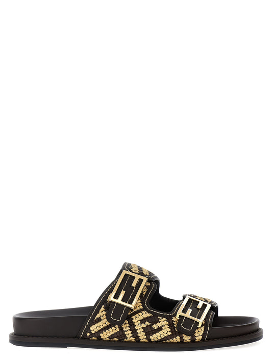 FENDI 'FENDI FEEL' SANDALS 8X8326ABN5F1P9J