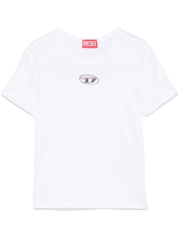 Diesel T-shirts and Polos White A168390CLBR100