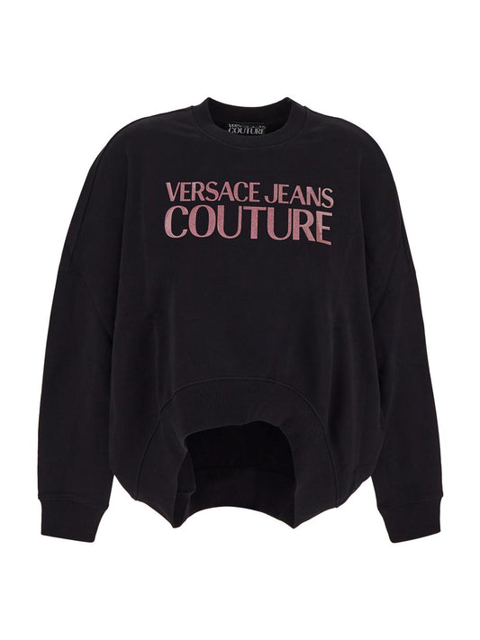 VERSACE JEANS COUTURE Sweatshirt black 76HAIG03CF01G899