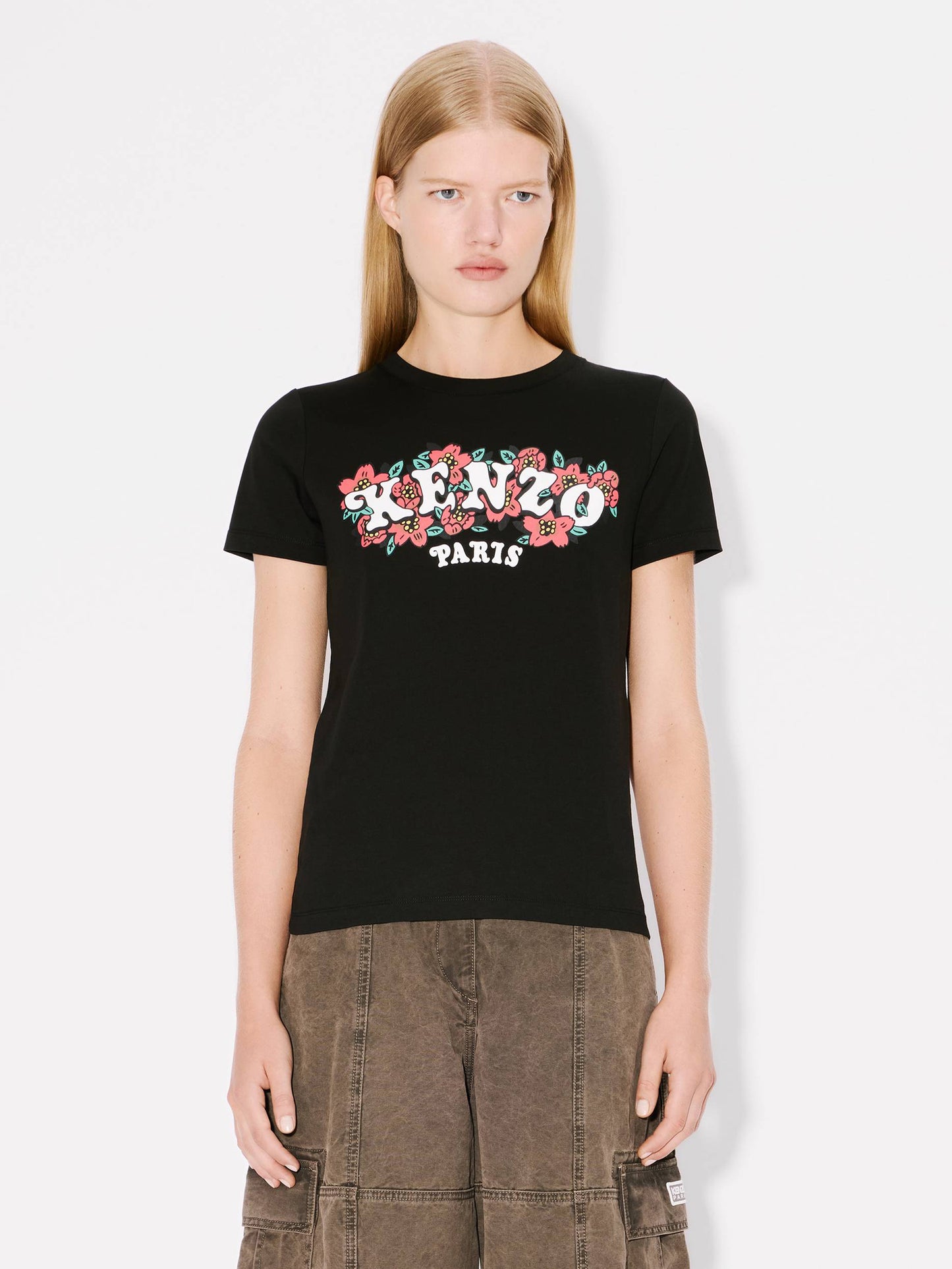 KENZO T-shirts and Polos Black FF52TS1494SO99J