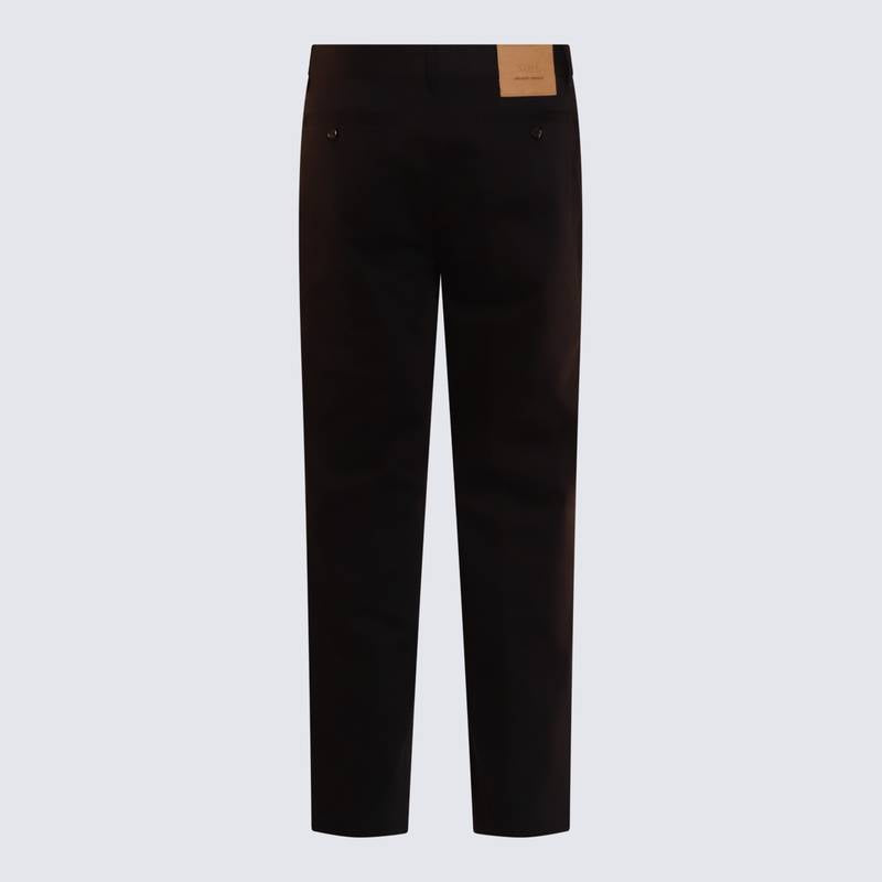 AMI Paris Trousers Black HTR015CO0082001