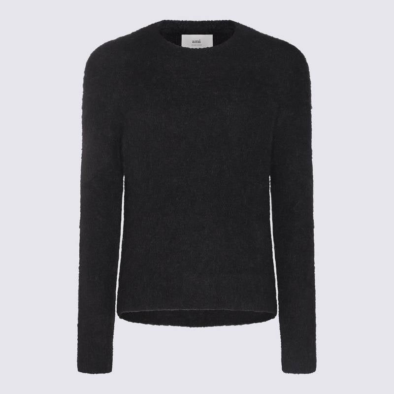 AMI Paris Sweaters Black HKS047KN0056001