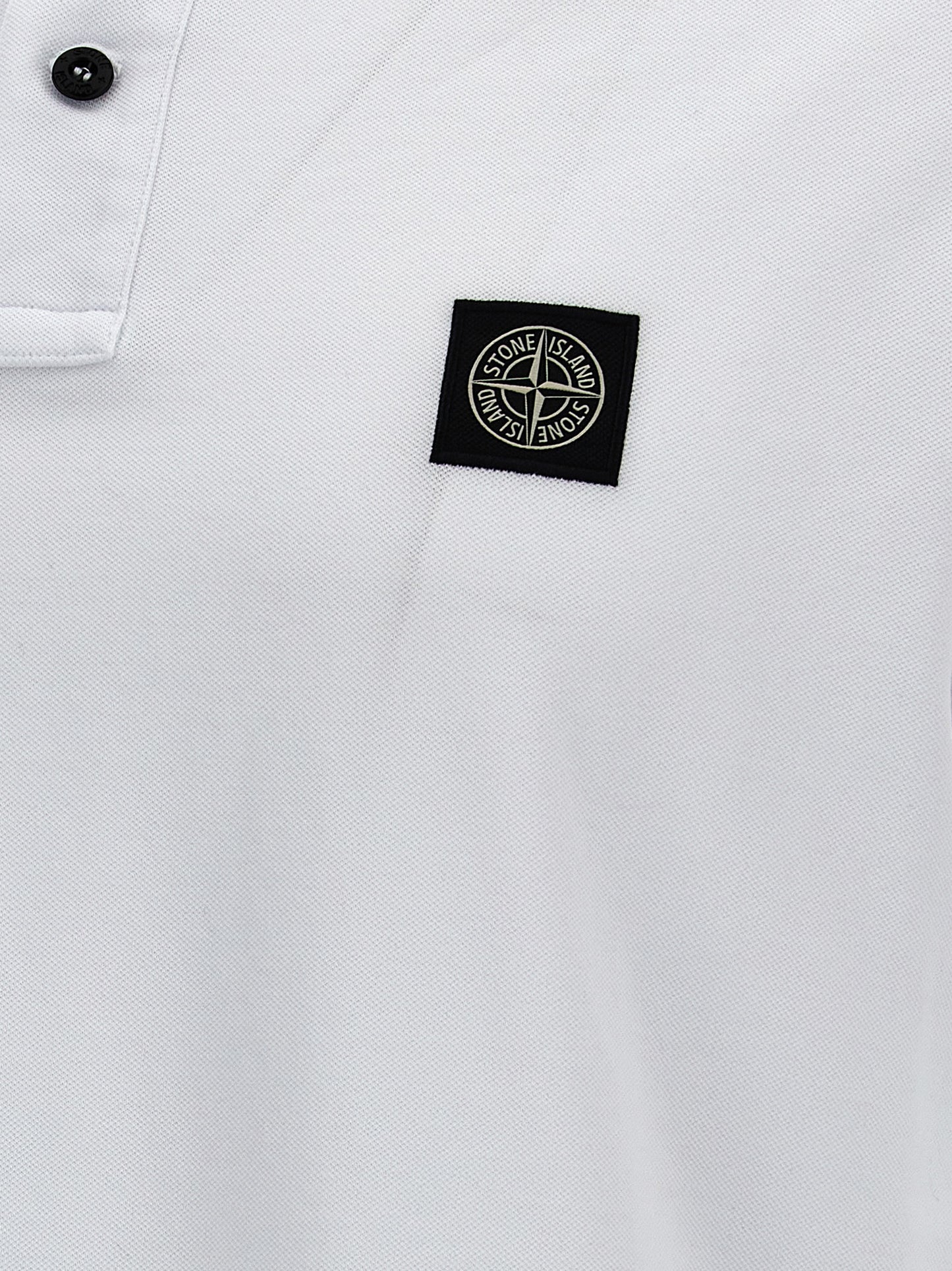 STONE ISLAND LOGO PATCH POLO SHIRT 81152SC17A0001