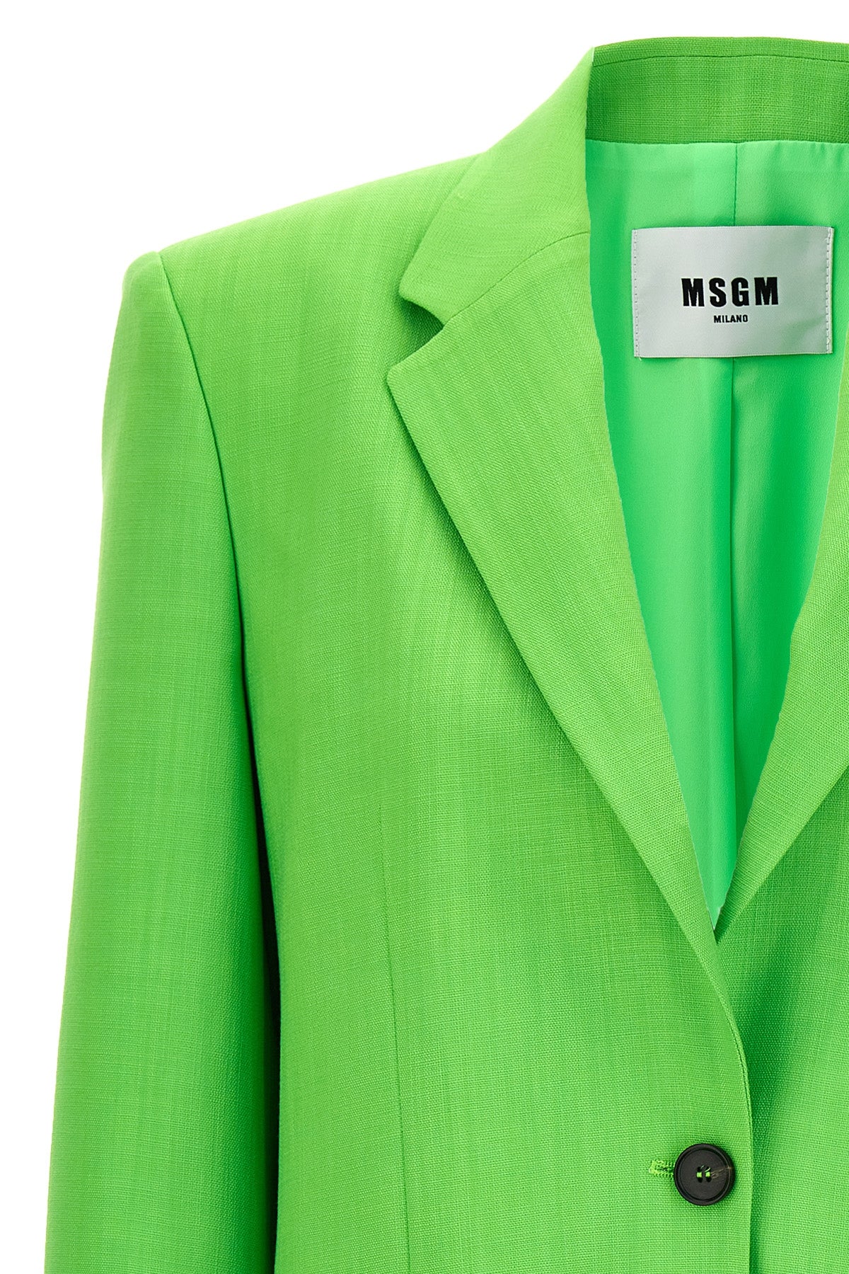 MSGM SINGLE-BREASTED BLAZER 3641MDG2324701033