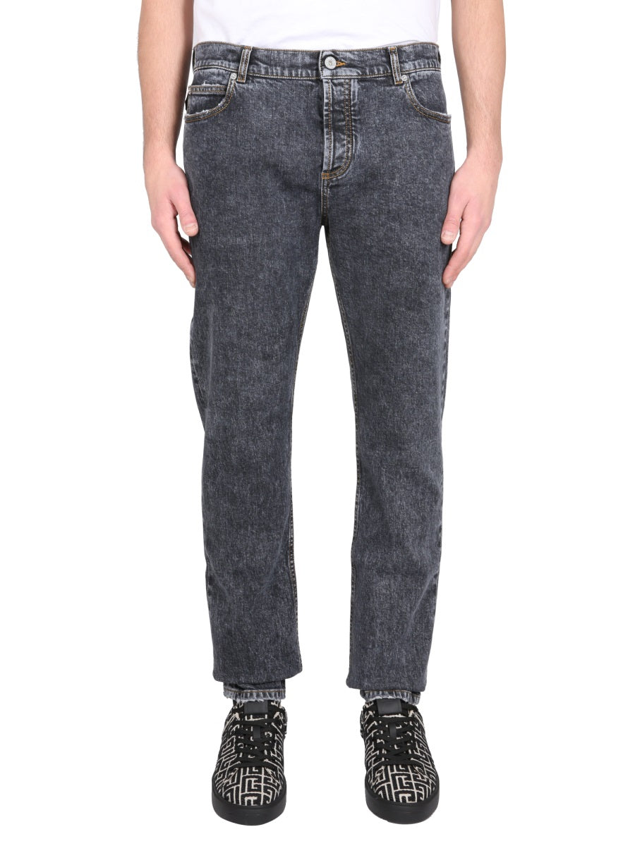 Balmain SLIM FIT JEANS AH1MG000DD100PC