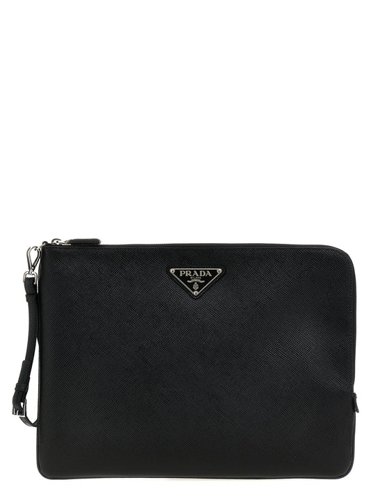 Prada SAFFIANO LARGE POUCH 2NH0232FADF0002