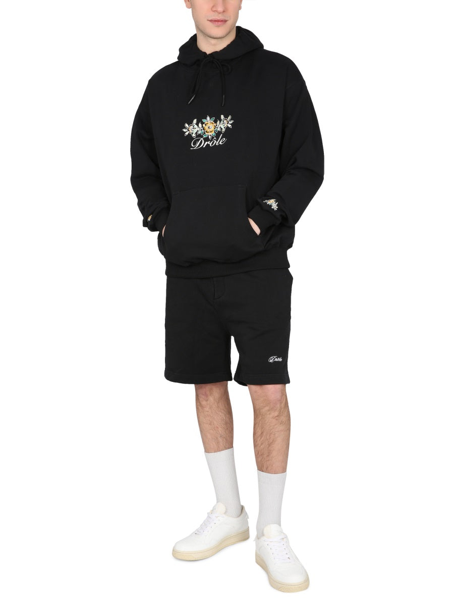 Drôle De Monsieur HOODIE HO126CO001BLACK