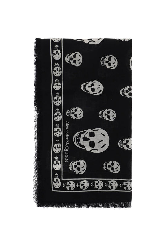 Alexander McQUEEN CLASSIC SKULL FOULARD 5577173222Q1078