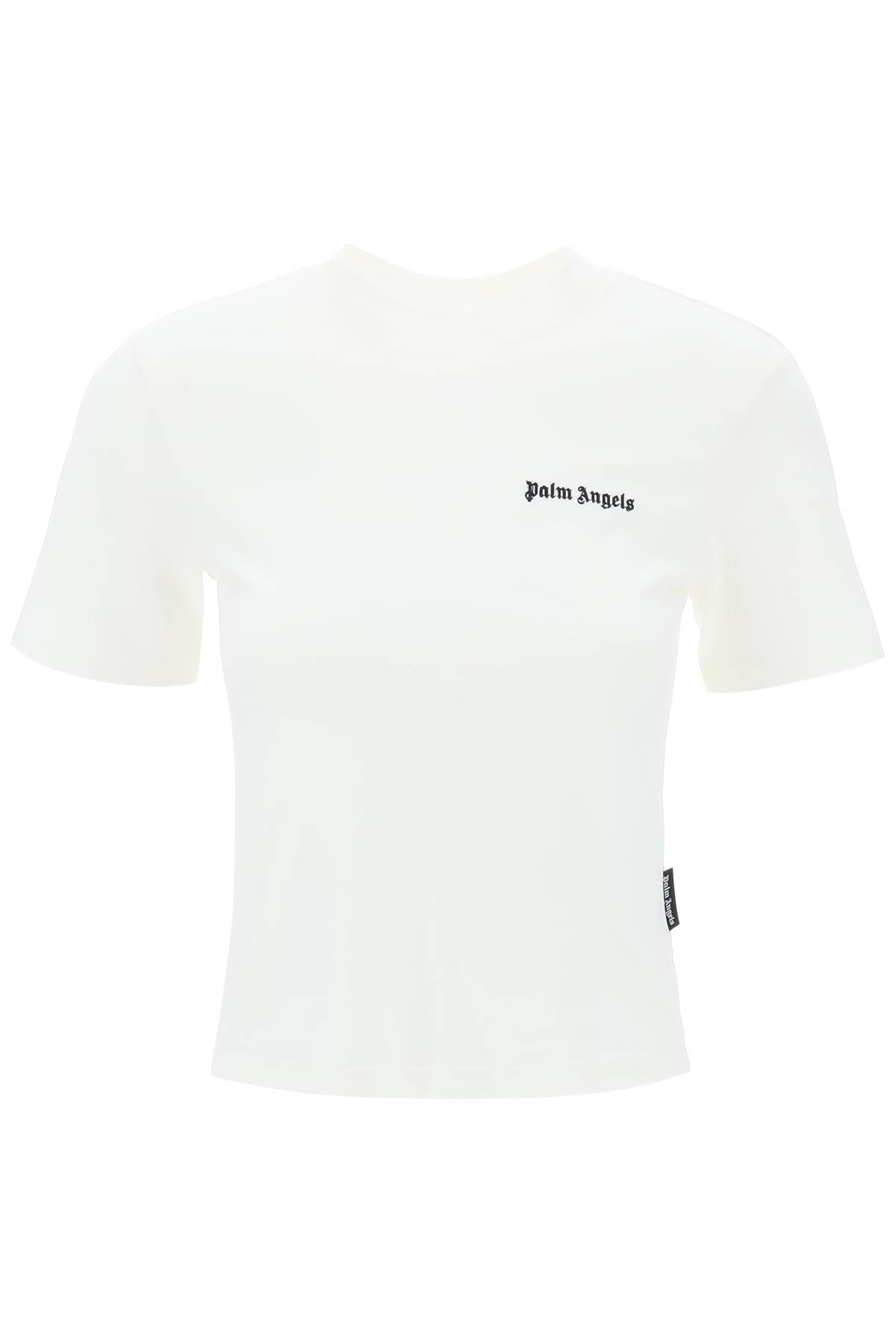 Palm Angels "round-neck t-shirt with embroidered PWAA044S24JER0010310