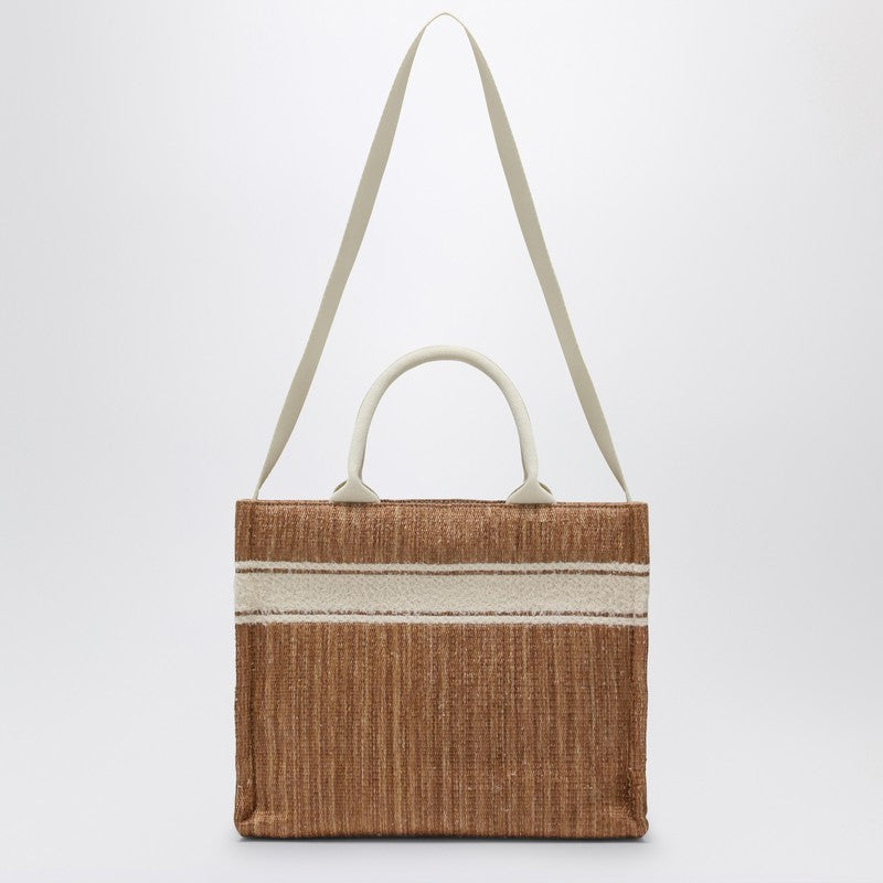 Marni Small tote bag écru in raffia-effect fabric SHMP0077L0P7945P_MARNI-ZO822