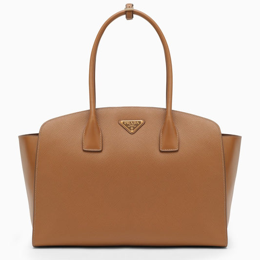 Prada Large caramel-coloured leather shopping bag 1BG514OOO2EGMO_PRADA-F03BH