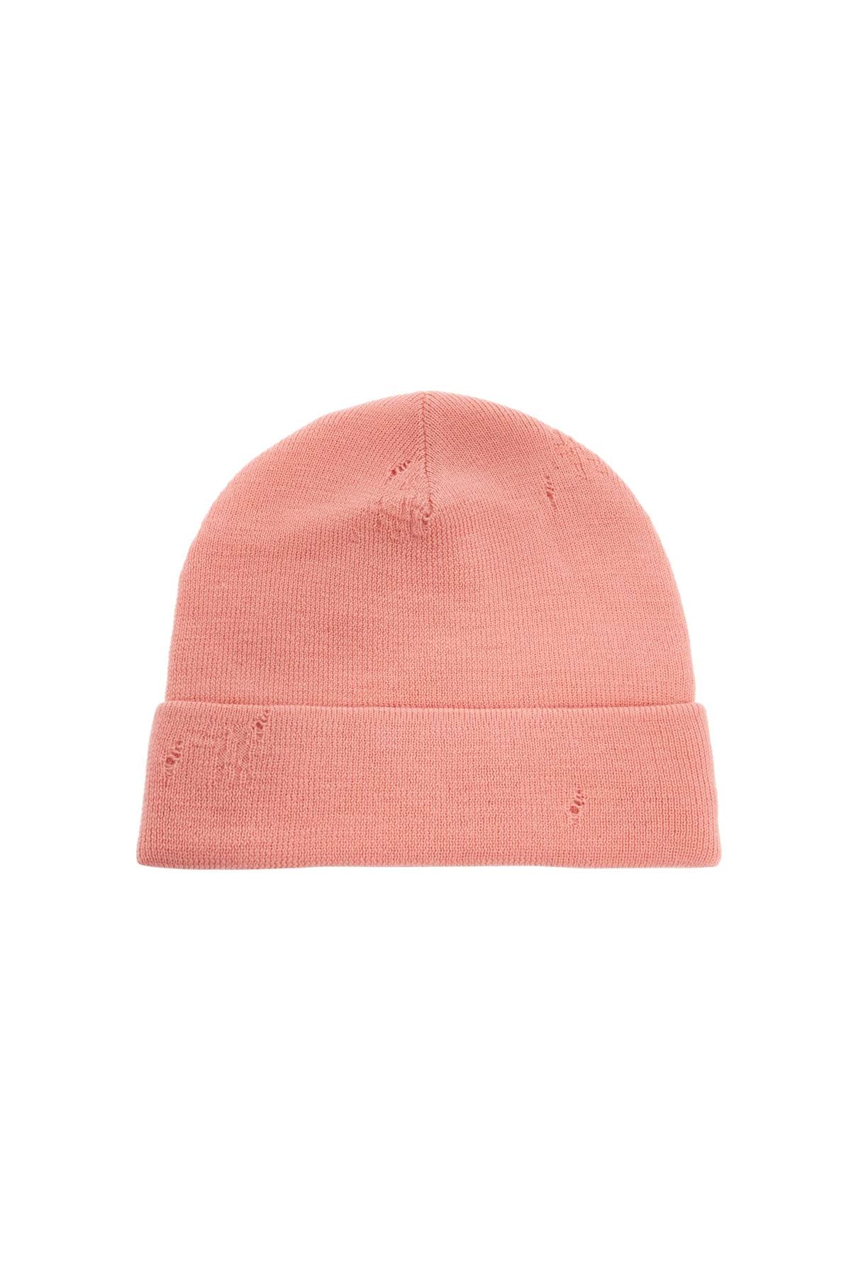 Acne Studios distressed wool beanie hat in C40359415