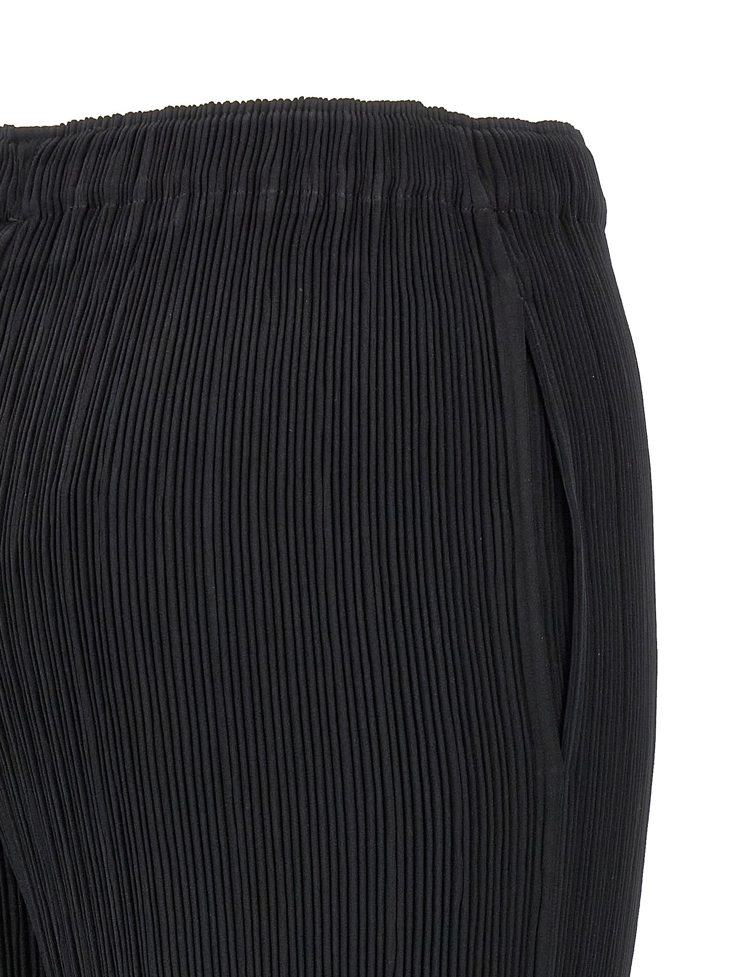 ISSEY MIYAKE 'HATCHING PLEATS' PANTS IM46FF60415