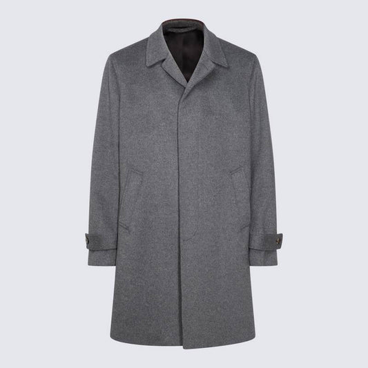 LARDINI Coats Grey IV23223IVC63605900