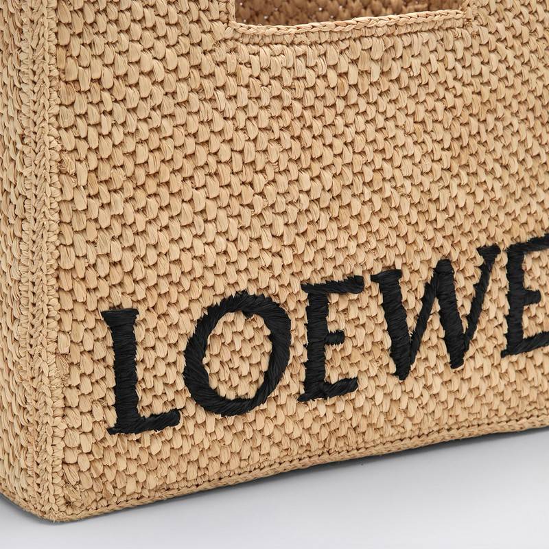 LOEWE Font Tote small raffia bag A685B59X03NFQ_LOEW-2123