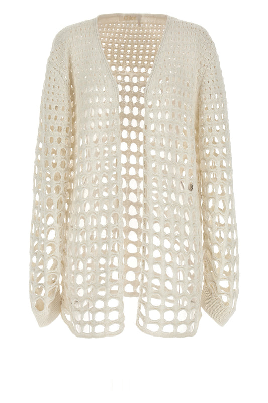 Chloé MACRAMÉ CARDIGAN CHC23UMC02560101