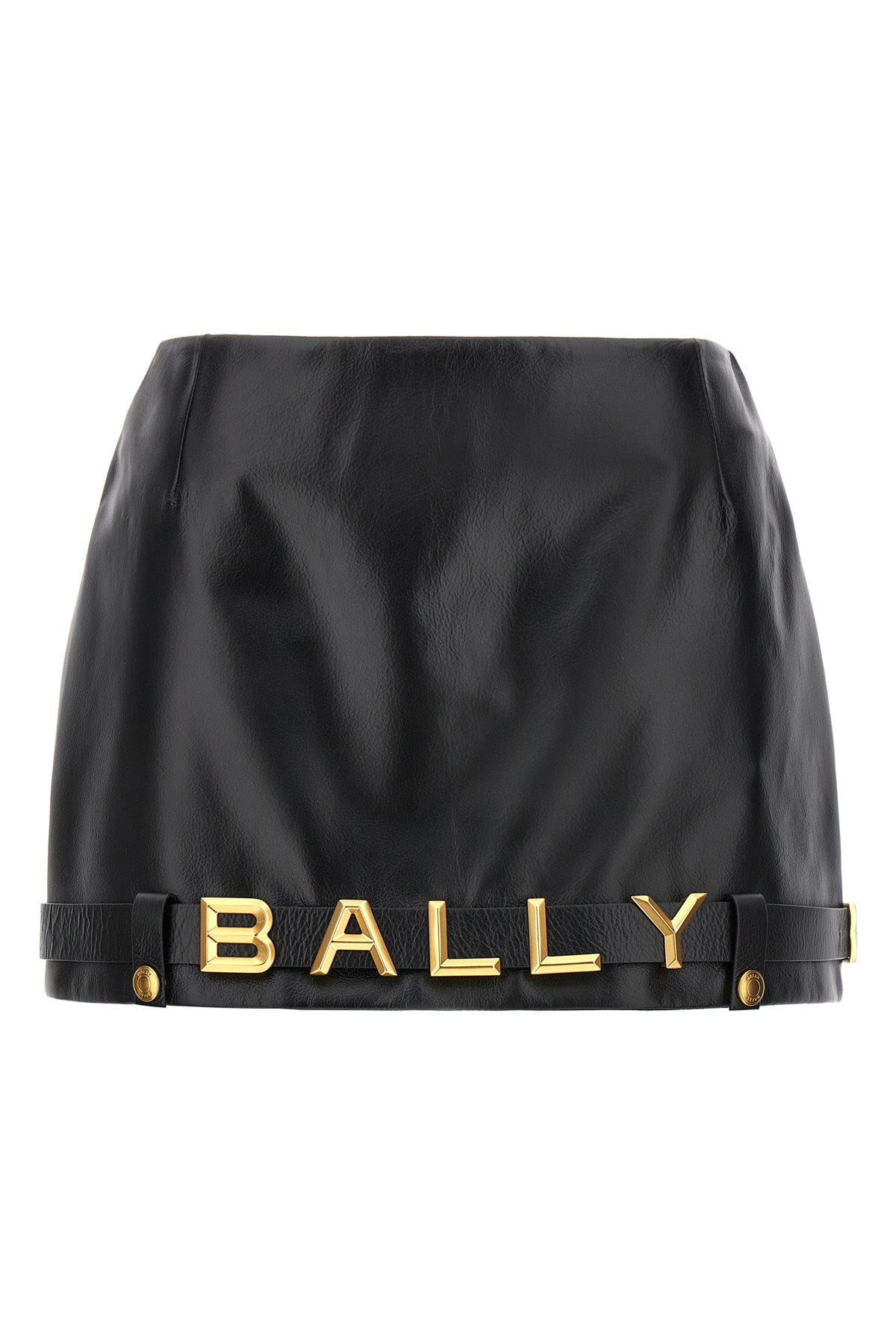 BALLY MINI LEATHER SKIRT WLE03UNA059U901