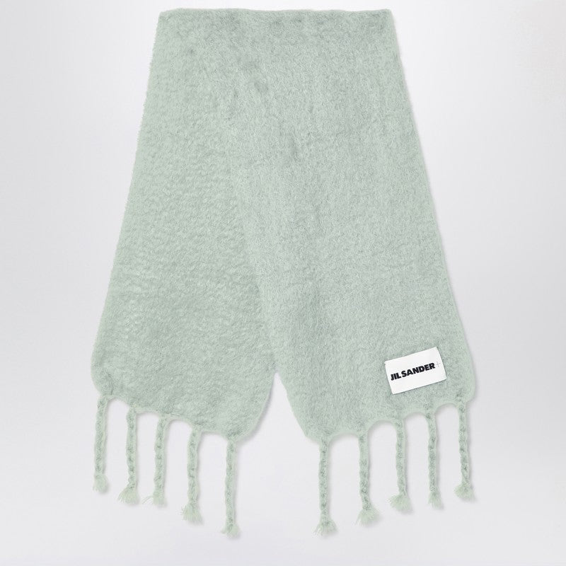 Jil Sander Pale green mohair blend scarf J47TE0113J40041P_JILSA-338